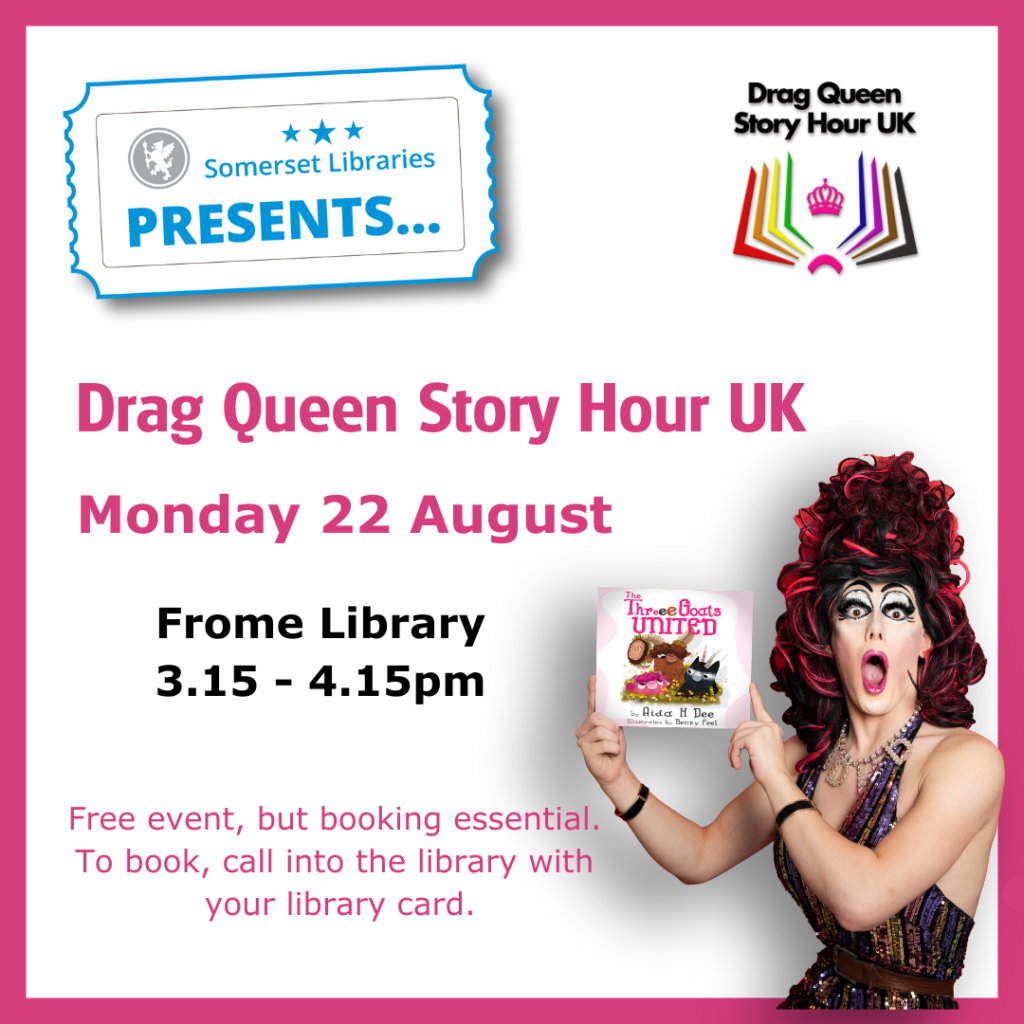 Drag Queen story hour poster