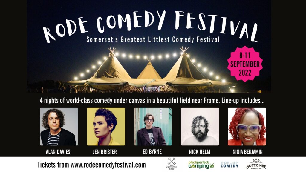 Rode Comedy Festival 2022 poster