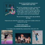 Tri Art dance camp poster