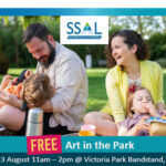 Art in the park poster