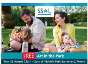 Art in the park poster