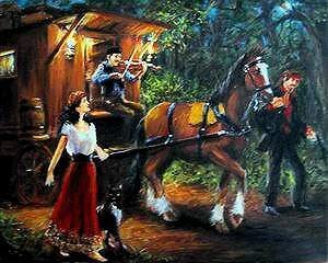 Gypsy caravan