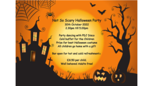 Halloween party poster