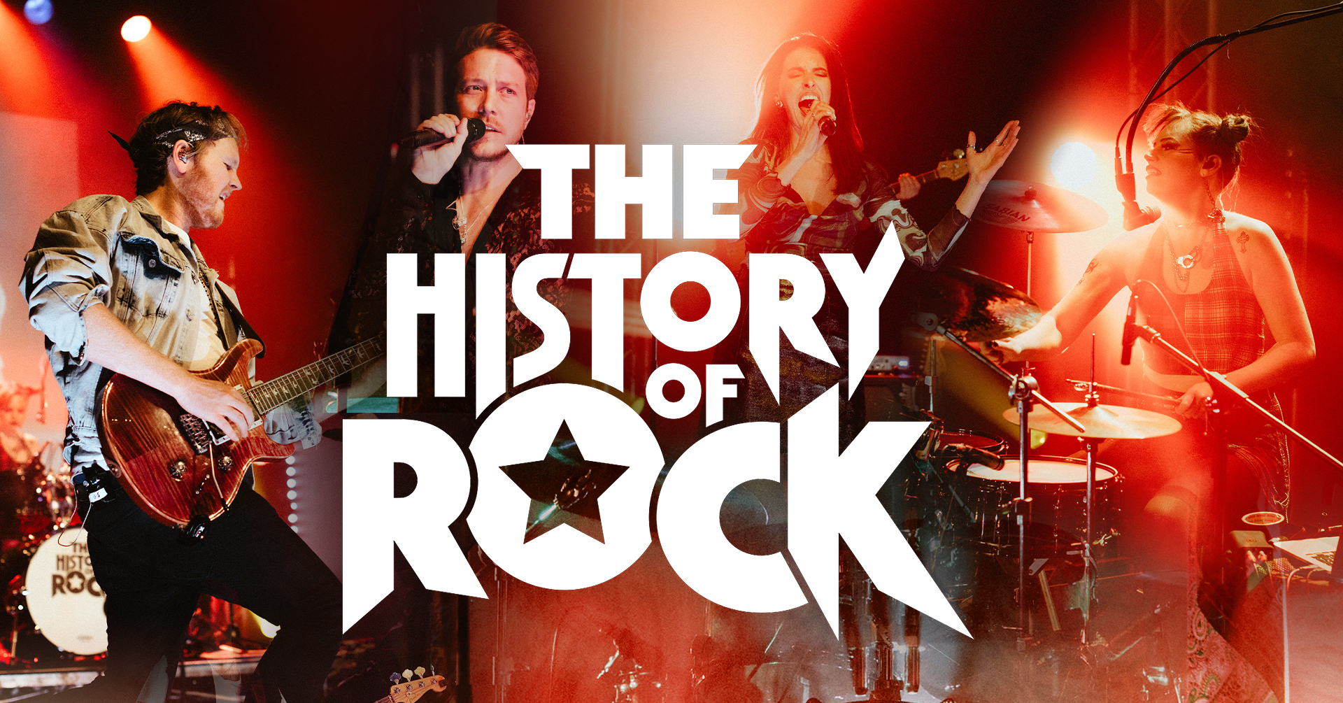 history of rock tour dates