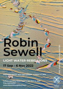 Robin Sewell exhibition poster