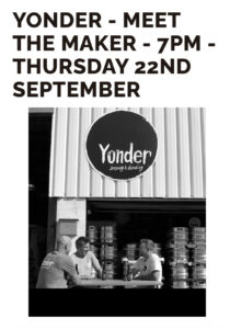 Yonder brewing meet the maker poster