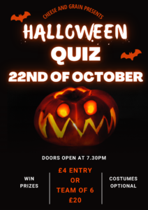 Halloween quiz poster