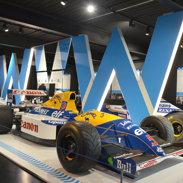 Haynes motor museum F1 room