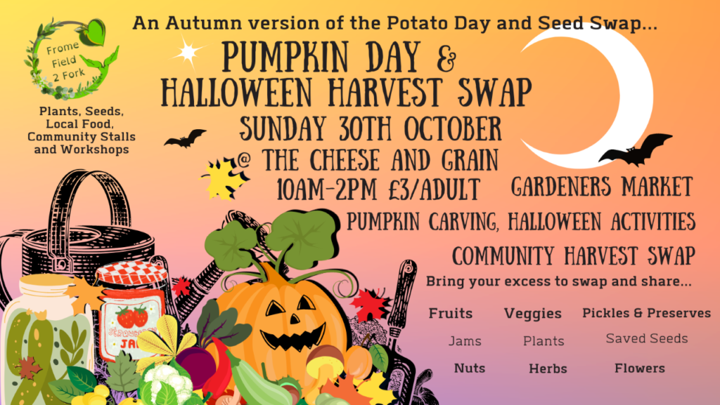 Pumpkin-Day-and-Halloween-Harvest-Swap poster