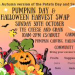 Pumpkin-Day-and-Halloween-Harvest-Swap poster