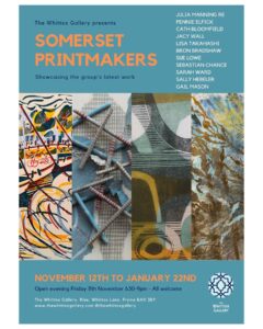 Somerset Printmakers exhibition poster Nov 2022