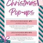 Christmas pop-up poster