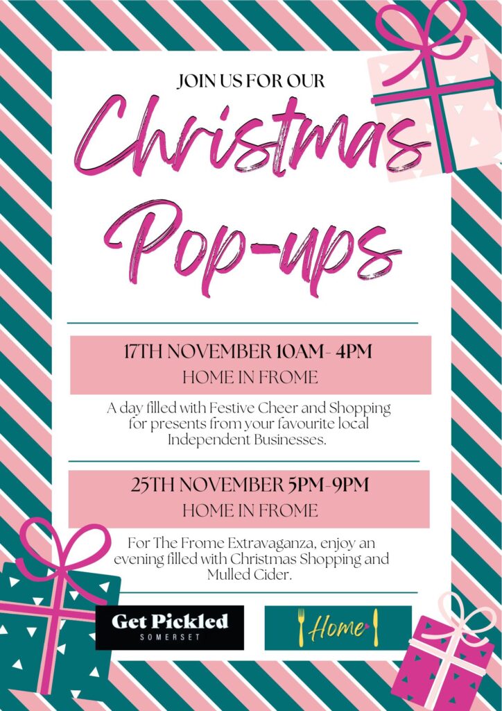 Christmas pop-up poster