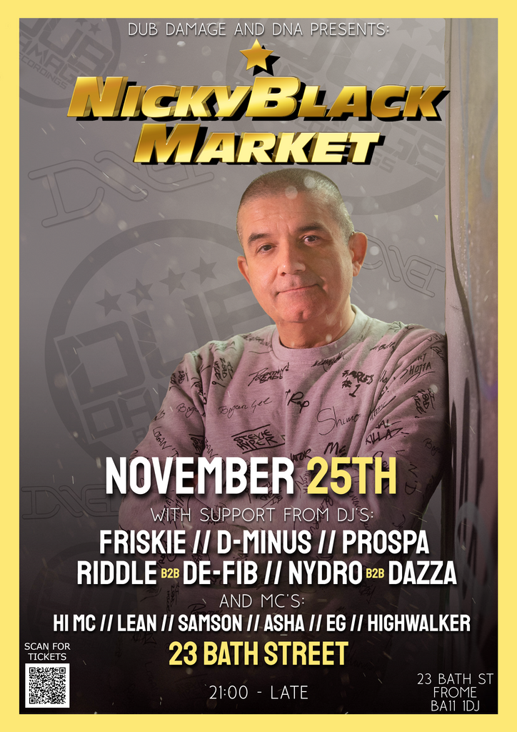 Nicky Black Market poster