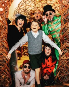 The cast of James and the Giant Peach; photo credit Dave Merritt