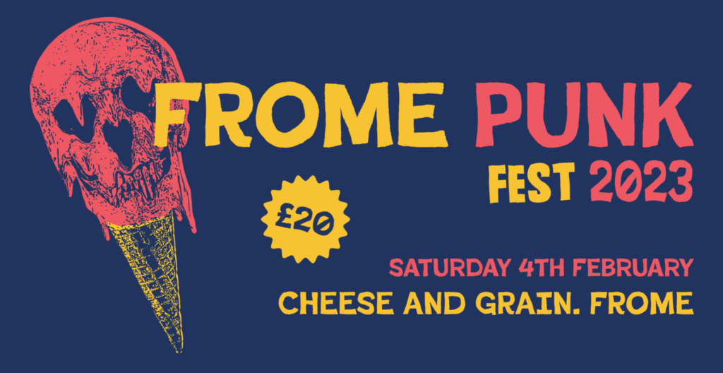 Frome Punk fest poster