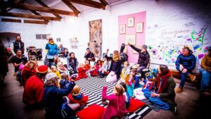 Children event at the Silk Mill