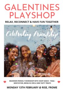 GALENTINES PLAYSHOP poster