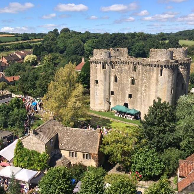Nunney castle and fayre