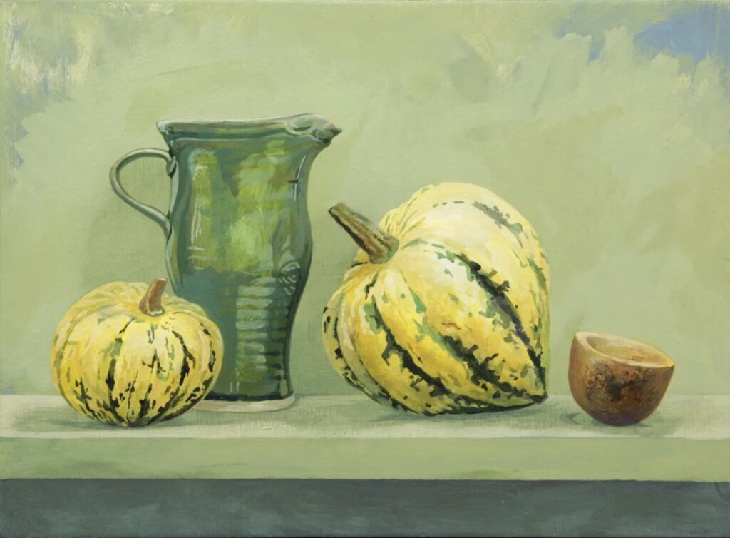 Still life painting David Oakley