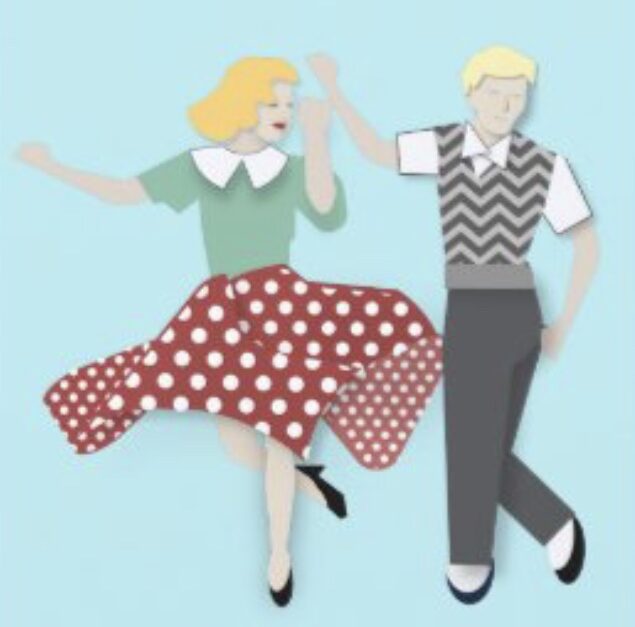 illustration of people dancing