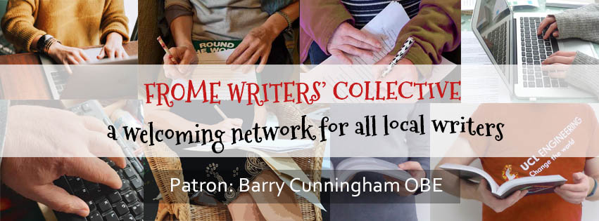 Frome writers' collective banner