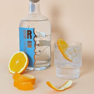 Retribution gin bottle