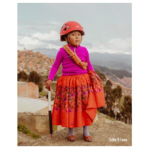 Peruvian child by Celia D Luna