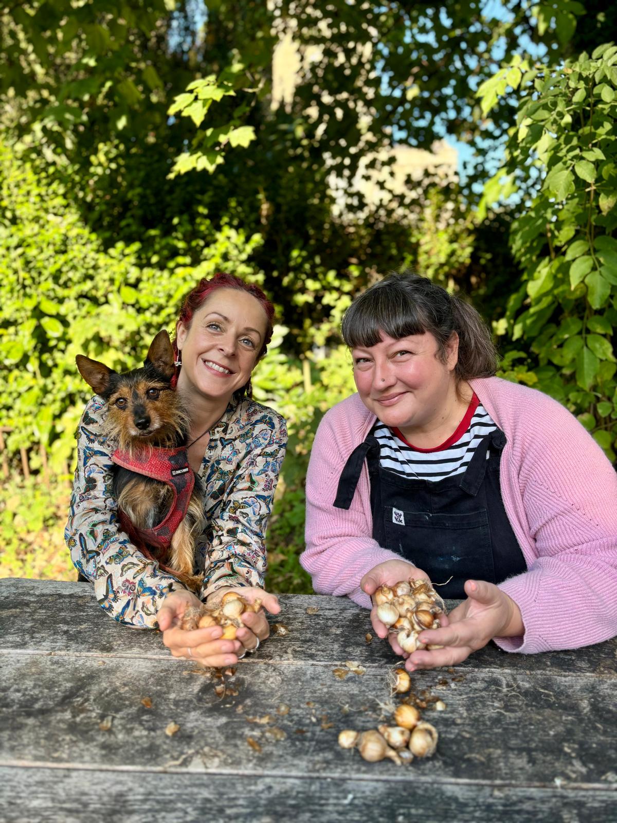 Community bulb planting