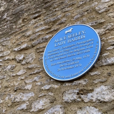 blue plaque