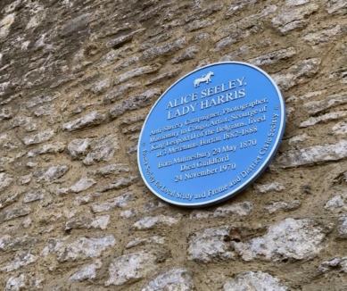 blue plaque